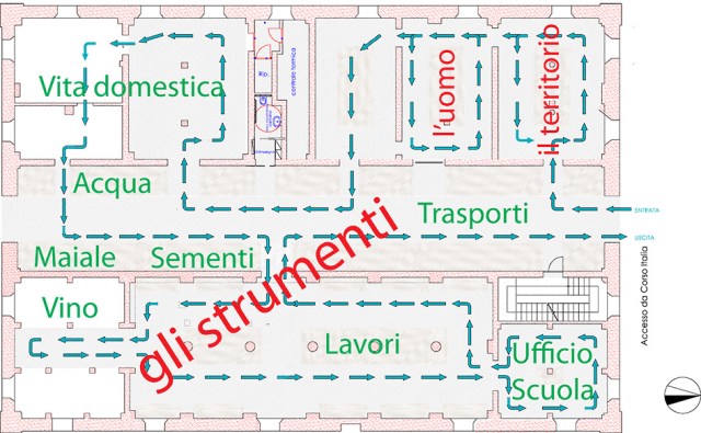 Mappa Museo Mirabello