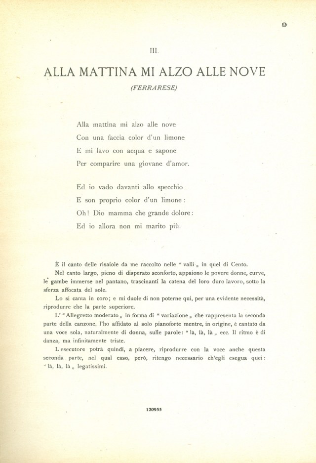 Canti Emiliani Mattina 1