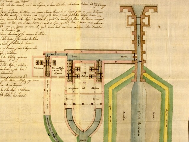 16.5 Pianta Chiavica Mulino (particolare)