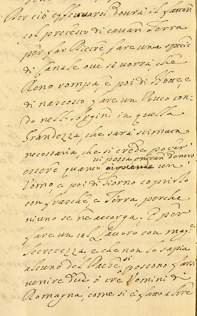 18 Lettera istruzioni Rotta